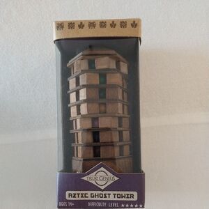 True Genius Aztec Ghost Tower Brainteaser Game Ages 14+ Difficulty Level 5